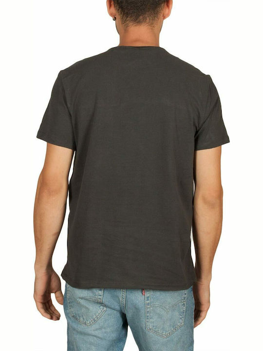 Amplified Worn Out Smiley T-shirt Nirvana Μαύρο Βαμβακερό Ανθρακί Amplified Worn Out Smiley T-shirt Nirvana Μαύρο Βαμβακερό Ανθρακί