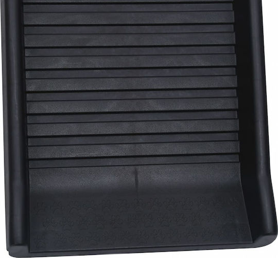 vidaXL Ramp Car for Dog Folding Black 155.5x40x15.5 cm. Black