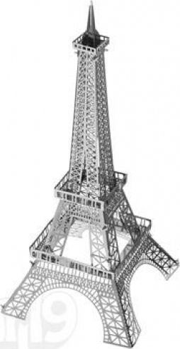 Fascinations Eiffel Tower Metal Modeling Figure Monument 11.3x4x11.3cm.
