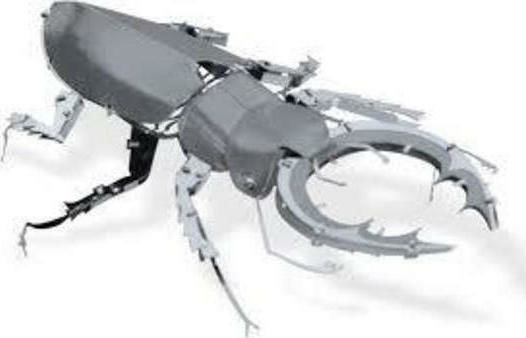 Fascinations Μεταλλική Φιγούρα Μοντελισμού Stag Beetle 7.3x5.8x1.7εκ.