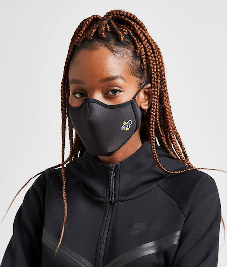 Crep Protect Face Covering Original Mască de protecție Țesătură Mare Negru CP034 1buc