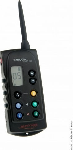 Num'axes Canicom 1500 Pro Dog Training Shock Collar with Range 1500m