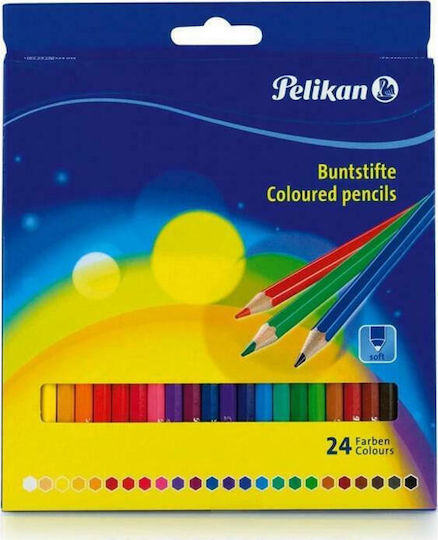 Pelikan Farbstift-Set 24Stück Packung von 1 Verpackungen