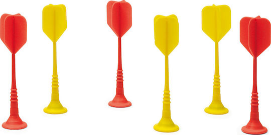 Scratch Europe Set with Target & Darts Children's Magnetic Target 2 Sides with 6 Darts - Safari