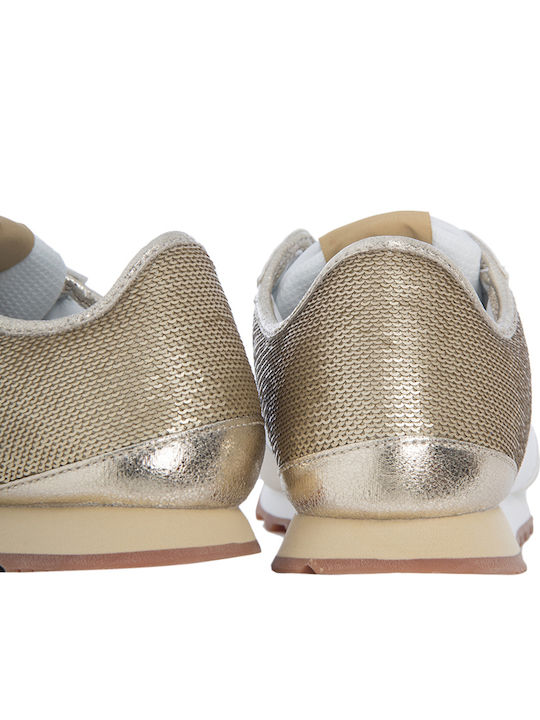 Verona Sequins Γυναικεία Sneakers Χρυσά