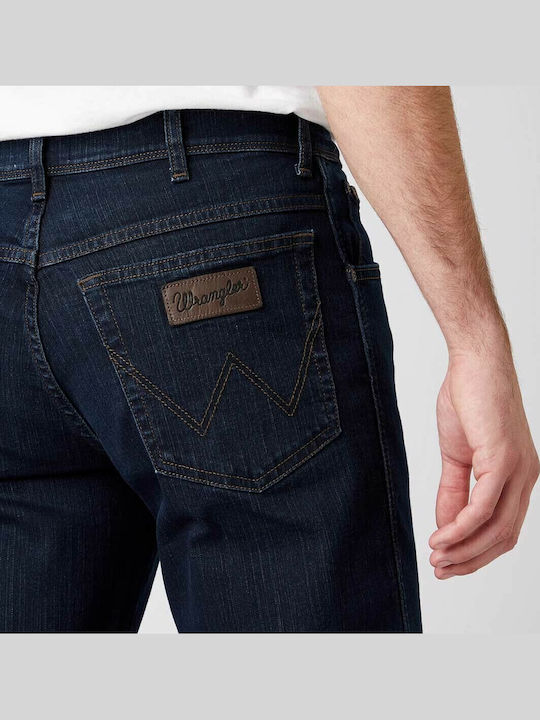 Texas Men's Jeans Pants Elastic with Regular Straight Fit Blue