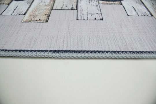 Beauty Home Covoraș De Bucătărie Coridor Impermeabil Gri 60x160cm