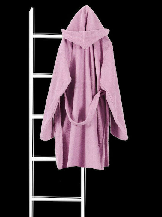 Guy Laroche Daily Bathrobe with Hood Violet 1131092110006