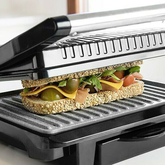 Cecotec Rock’Ngrill Sandwichmaker Grill 1000W Inox