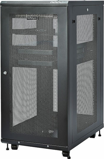StarTech Cu picioare Cabinete Rack 24U 85.2x84.8x117.2cm Negru RK2433BKM