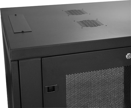 StarTech Cu picioare Cabinete Rack 24U 85.2x84.8x117.2cm Negru RK2433BKM