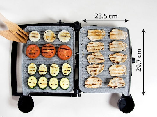 Cecotec Τοστιέρα Γκριλιέρα 2000W Inox
