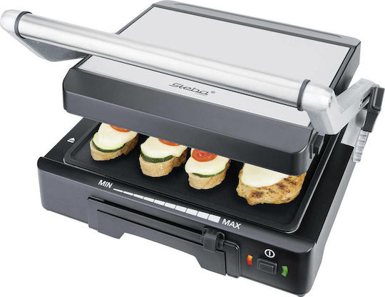 Steba FG 70 Sandwich Maker Grill cu Plăci Detasabile 1800W Inox