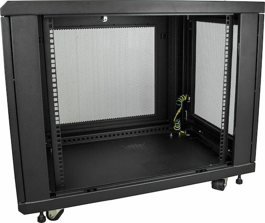 StarTech Cu picioare Cabinete Rack 12U 60x85x64cm Negru RK1233BKM