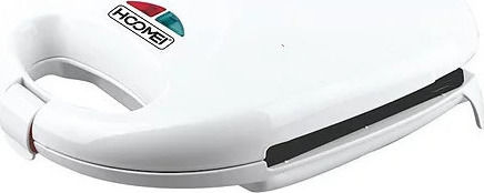 Hoomei Τοστιέρα για 2 Τοστ 750W Λευκή