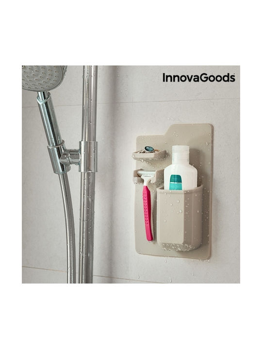 InnovaGoods Επιτοίχια Θήκη Οργάνωσης Πλαστική Λευκή