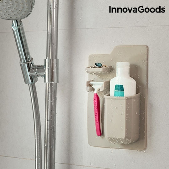 InnovaGoods Επιτοίχια Θήκη Οργάνωσης Πλαστική Λευκή