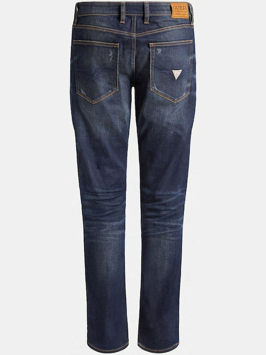 Guess Pantaloni de Bărbați din Jean Albastru marin