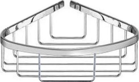 Import Hellas Wandmontiert Schwamm-Halter Inox Silber