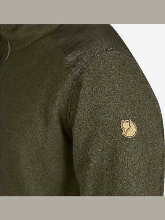 Sten Ανδρική Ζακέτα Fleece Dark Olive