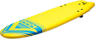 SCK Σανίδα Surf Soft-Board 6FT Κίτρινη