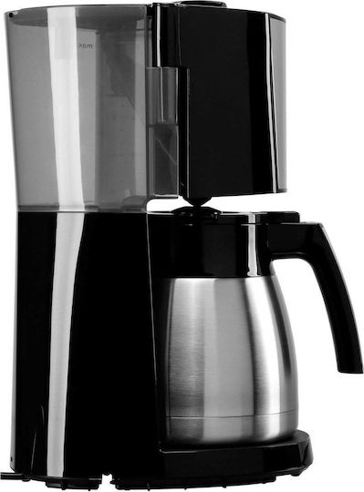 Melitta Enjoy Top Therm Inox Filter Coffee Machine 1000W Black