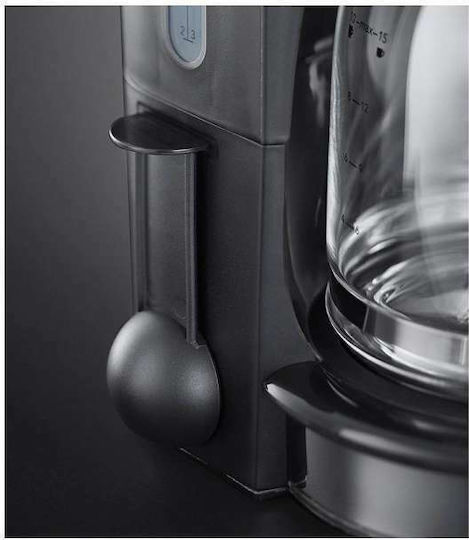 Russell Hobbs Retro Classic Filter Coffee Machine 1000W Black