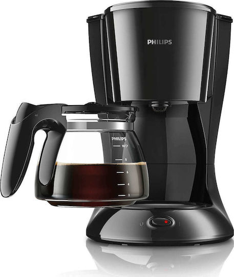 Philips Daily Collection Filter Coffee Machine 1000W Black