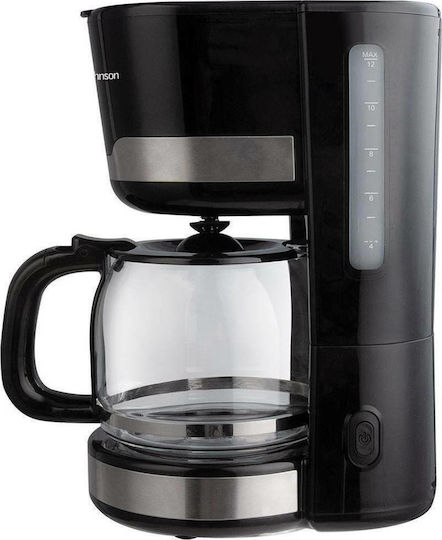 Rohnson Καφετιέρα Φίλτρου 1000W Black