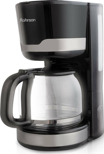 Rohnson Καφετιέρα Φίλτρου 1000W Black