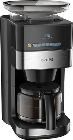 Krups Grind And Brew Програмируема Филтър кафе машина 1000W Черно