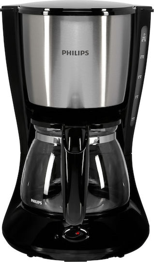 Philips Филтър кафе машина 1000W Черно