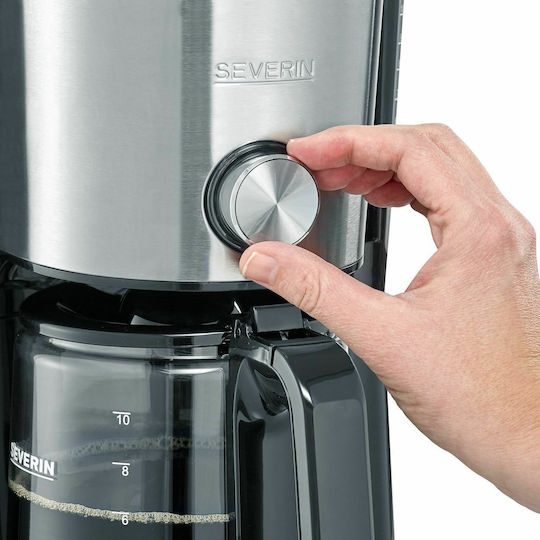 Severin KA 4825 Καφετιέρα Φίλτρου 1000W Silver