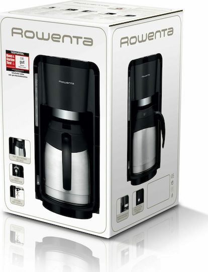 Rowenta Филтър кафе машина 800W Черно