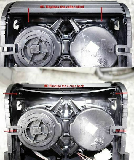 Car Dashboard Decoration Cover for Central Console for BMW X5 E70, X6 E71 (2007+) in Black Color IA-BW14