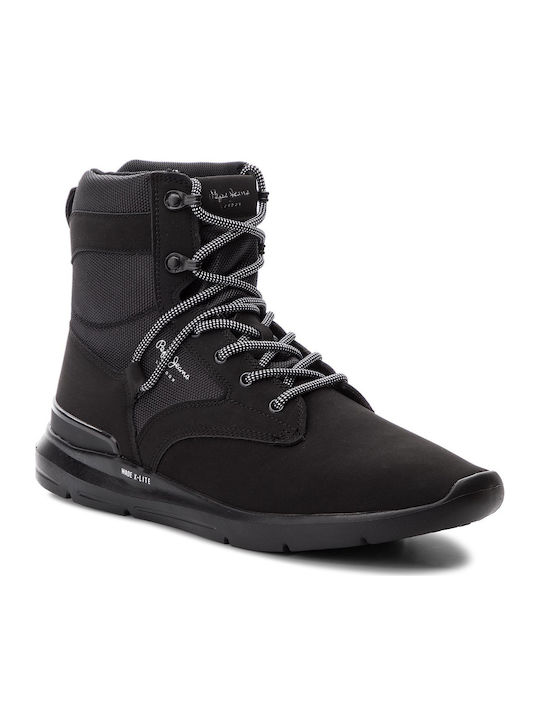 Pepe Jeans Wade Combat Boots Black