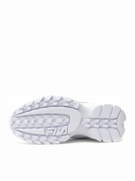 Disruptor II Premium Chunky Sneakers White