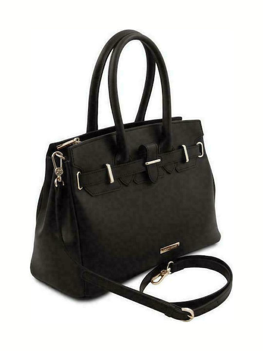 Tuscany Leather Women's Leather Handbag Black