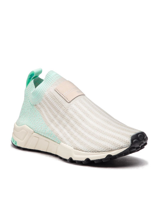 Adidas EQT Support Sock Primeknit Femei Sneakers Albe