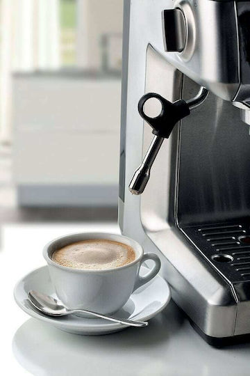 Ariete 1313 Automatic Espresso Machine 1600W Pressure 15bar with Grinder Silver