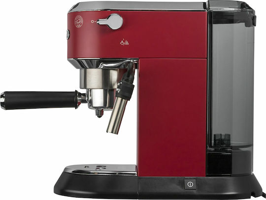 De'Longhi Dedica Pump Automatic Espresso Machine 1300W Pressure 15bar Red