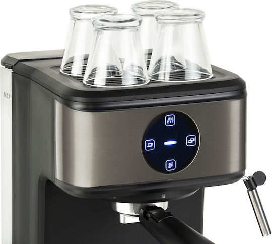 Black & Decker BXCO850E Μηχανή Espresso 850W Πίεσης 20bar Μαύρη ES9200060B