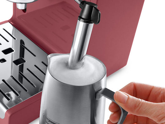 De'Longhi Μηχανή Espresso 1100W Πίεσης 15bar Κόκκινη ECP 33.21.R