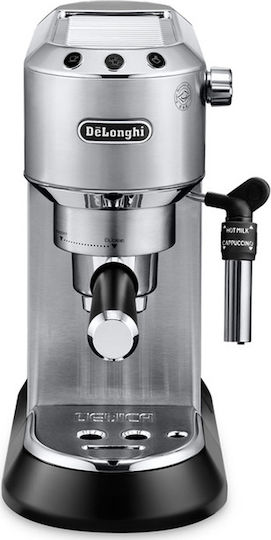 De'Longhi Dedica Pump Μηχανή Espresso 1300W Πίεσης 15bar Μαύρη