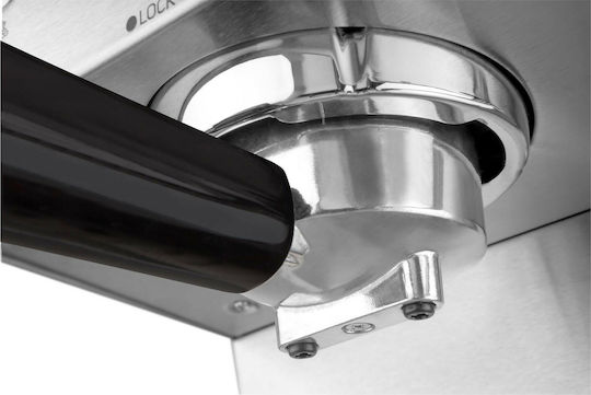Sencor Μηχανή Espresso 1050W Πίεσης 15bar Ασημί SES 4010SS