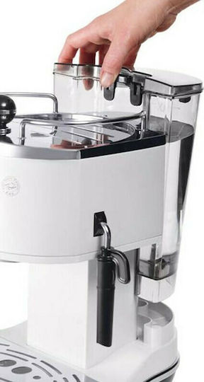 De'Longhi Espresso Icona Eco Automatic Espresso Machine 1100W Pressure 15bar White