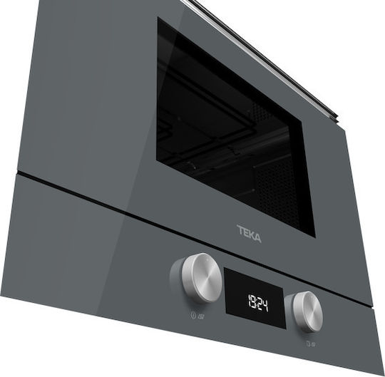 Teka ML 8220 BIS Built-in Microwave Oven with Grill 22lt Inox