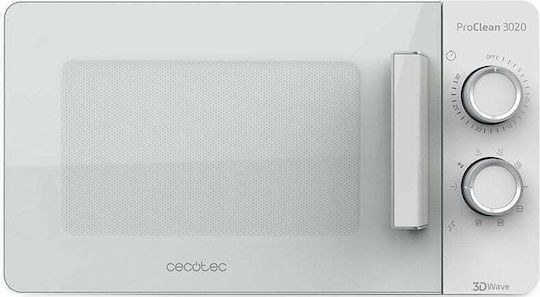 Cecotec ProClean 3020 Φούρνος Μικροκυμάτων 20lt Λευκός