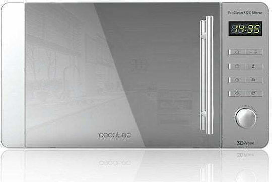 Cecotec ProClean 5120 Mirror Cuptor cu microunde cu Grill 20lt Inox