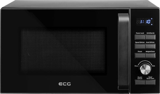 ECG MTD 2590 GBS Mikrowellenherd mit Grill 25Es Schwarz